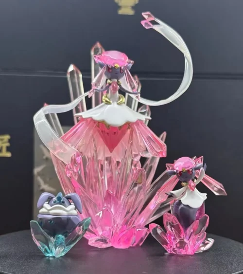 1/20 Scale World Zukan Diancie Set & Mega Diancie - Pokemon Statue - DuanZaoJiang Studios