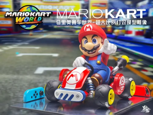 Mario Kart with LED - Super Mario Resin Statue - MORENO Studios