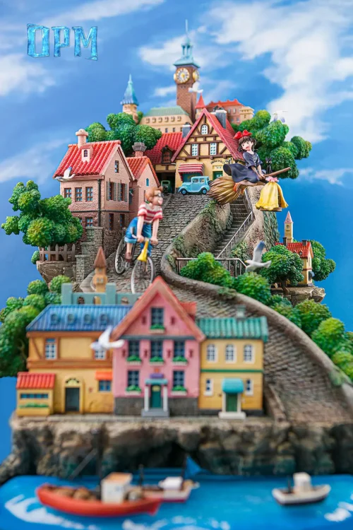 Hayao Miyazaki Movie Series Kiki's Delivery Service - Kiki's Delivery Service Resin Statue - OPM-Studio