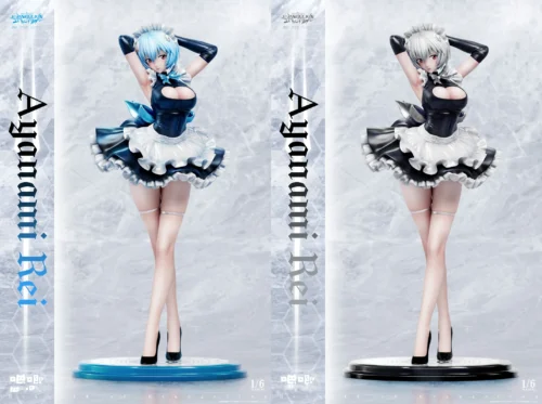 1/6 Scale Maid Ver. Rei Ayanami - (EVA) Neon Genesis EVAngelion Resin Statue - BaJi Studio