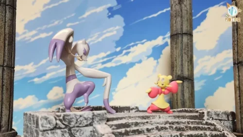 Mienfoo Set - Pokemon Resin Statue - FangTang Studio