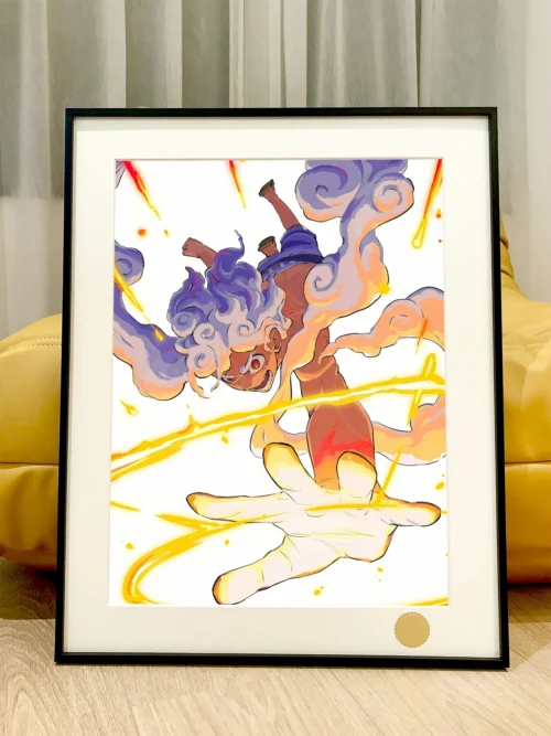 Nika Monkey D. Luffy Fall from Heaven Decorative Painting - ONE PIECE - Xingkong Studio