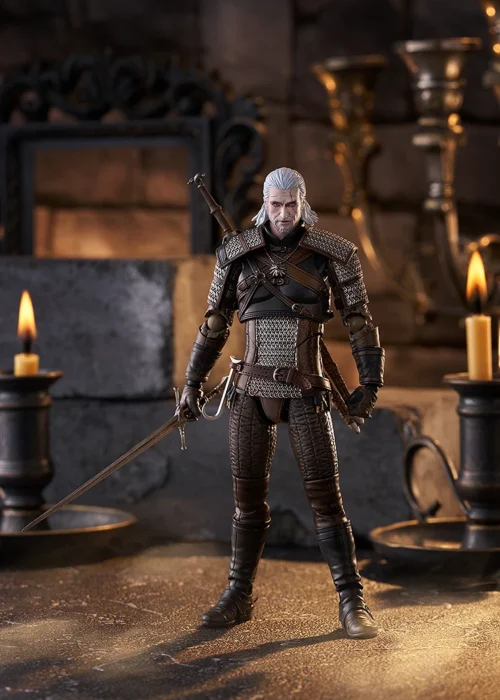 Figma Series Movable Geralt of Rivia - The Witcher 3: Wild Hunt Official Statue - Good Smile Company