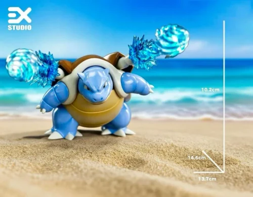 1/20 Scale World Zukan Blastoise - Pokemon Resin Statue - EX Studio