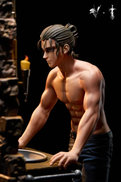 1/6 Scale Famous Scene Series Looking In the Mirror Eren Yeager - Attack On Titan Resin Statue - Coordinate Studio