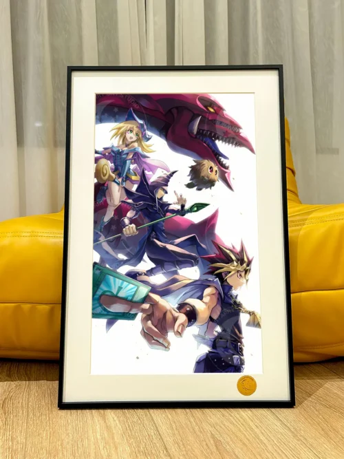 Attack Yugi Muto & Characters of Duel Monsters Decorative Painting - Duel Monsters/ Yu-Gi-Oh! - Xingkong Studio