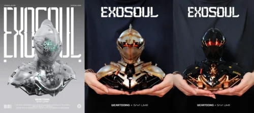 Exosoul with LED - Original Design Resin Statue - WeArtDoing