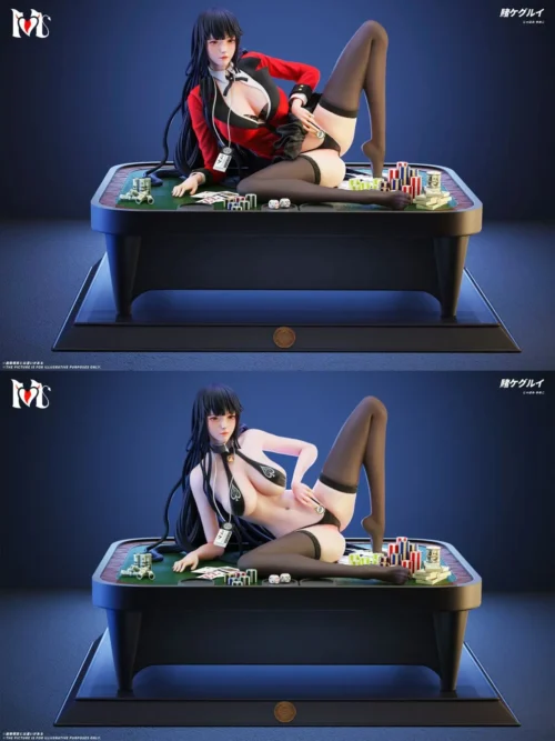 1/4 Scale Cosplay Series Yumeko Jabami - Kakegurui - Compulsive Gambler Resin Statue - YM Studio