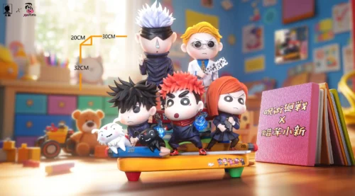 Jujutsu Kaisen Style Cosplay Protagonist - Jujutsu Kaisen Crayon Shin-chan Resin Statue - Big Feeler Studio