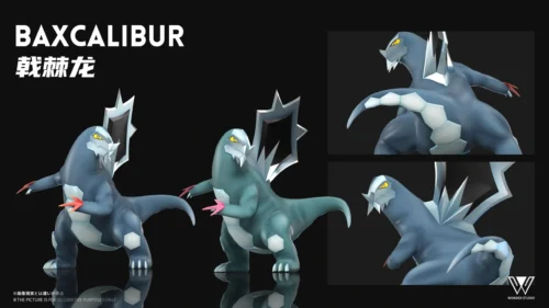 1/20 Scale World Zukan Baxcalibur - Pokemon Statue - Wonder Studio
