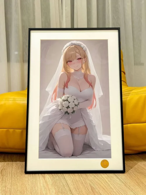 Wedding Ver. Marin Kitagawa Decorative Painting - My Dress-Up Darling - Xingkong Studio
