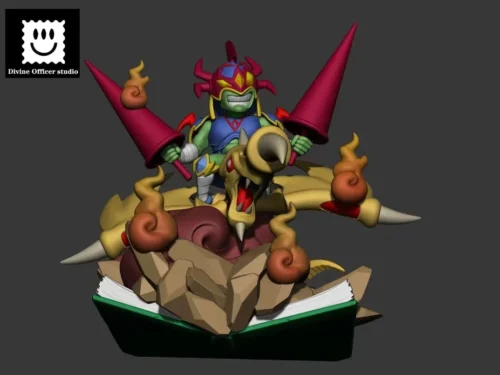 Cartoon Ver. Gaia - Duel Monsters/ Yu-Gi-Oh! Resin Statue - Divine Officer Studio