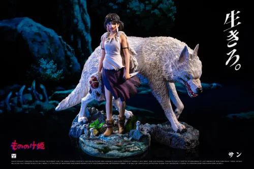 1/6 Scale Princess Mononoke - Princess Mononoke Resin Statue - White Deer Studio