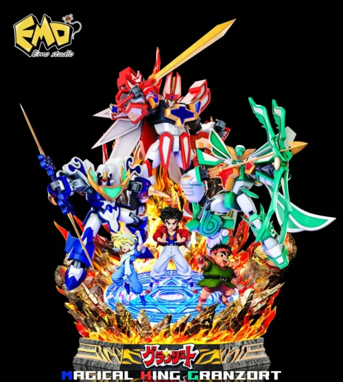 Graduation Statue Series 005 Mado King Granzort with LED - Mado King Granzort Resin Statue - EMO.Studio