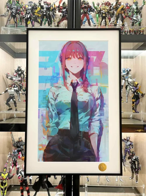 Graffiti Makima Decorative Painting - Chainsaw Man - Xingkong Studio
