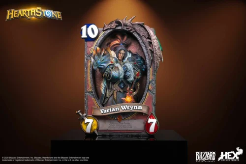 Varian Wrynn - Hearthstone Official Statue - Blizzard Entertainment