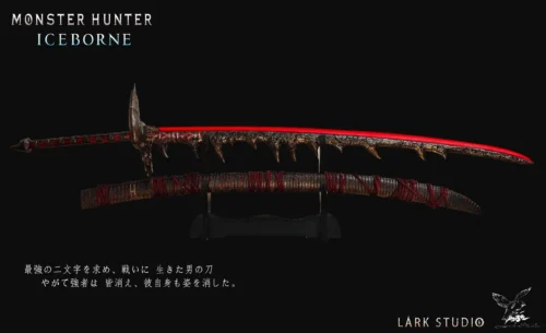1/2 Scale Divine Slasher with LED - MONSTER HUNTER WORLD: Iceborne Resin Statue - Lark Studio