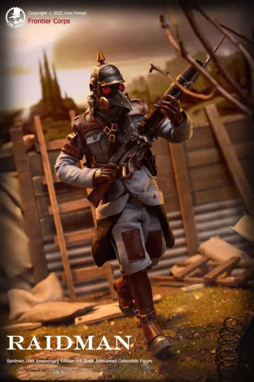 1/6 Scale Movable Frontier Corps Raidman - Original Design Official Statue - Iron Forest Studio