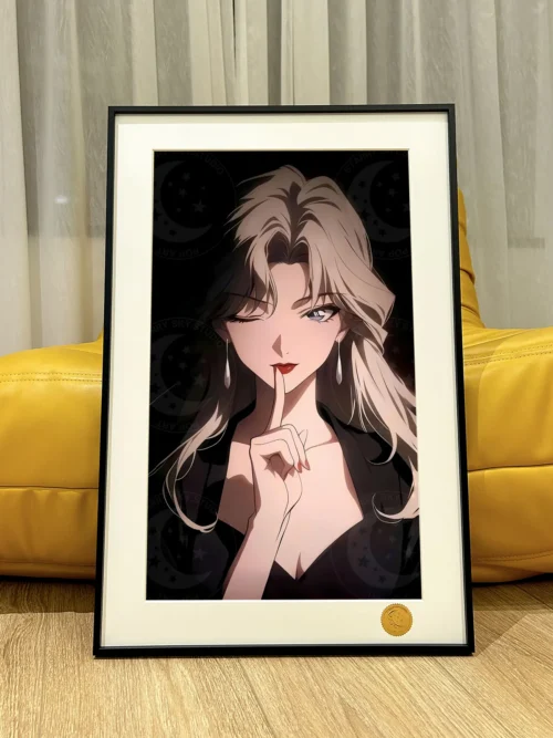 Vermouth in Dark Night Decorative Painting - Detective Conan - Xingkong Studio