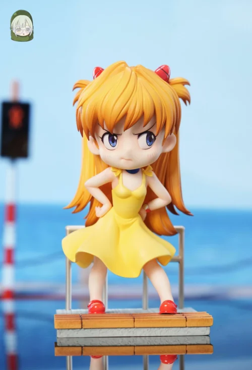 Chibi Series 002 Asuka Langley Soryu - (EVA) Neon Genesis EVAngelion Statue - HeRa Studio