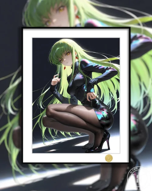Queen C.C. Decorative Painting - Code Geass - H-TWO Studio