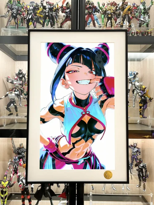 Juri Han Decorative Painting - Street Fighter - Xingkong Studio
