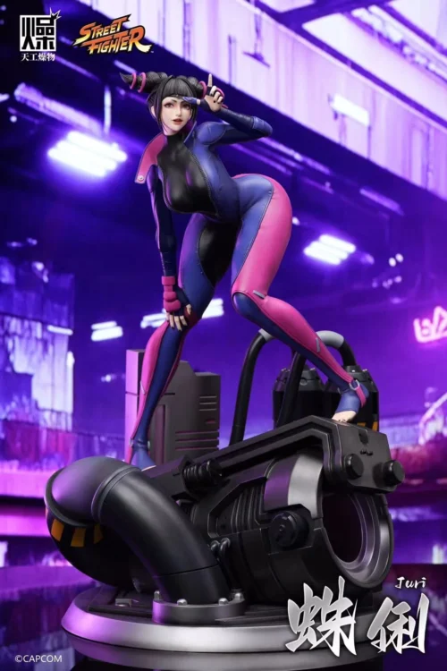 1/4 Scale Licensed Juri Han - Street Fighter Resin Statue - TGZW Studio