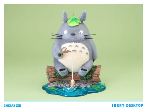 Hayao Miyazaki Movie Series Fishing Totoro - My Neighbor Totoro Resin Statue - CHIKARA Studios