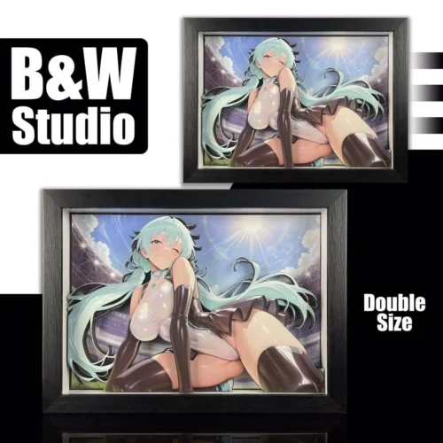 KKRD-015 & KKRDSlim-015 Racing Hatsune Miku 3D Decorative Painting - VOCALOID - B&W Studio