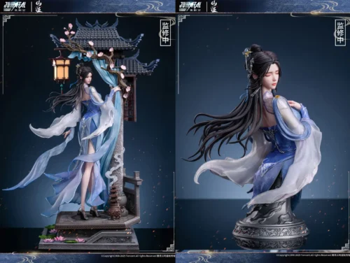 1/4 Scale Licensed Li Muwan with LED - Xian Ni Resin Statue - JOMATAL Studios