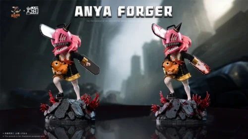 Chainsaw Man Cosplay Anya Forger - Chainsaw Man SPY X FAMILY Resin Statue - Ruin Studio