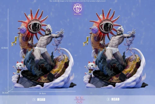 1/6 Scale Evil Eye Jin Enjoji with LED - Dandadan Resin Statue - Mask Studio