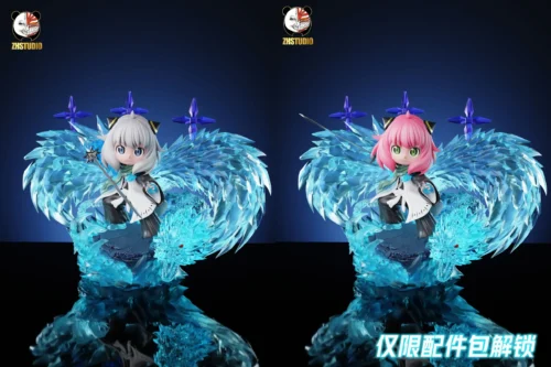 Bankai Toshiro Hitsugaya Cosplay Anya Forger with LED - Bleach SPY X FAMILY Resin Statue - ZhengHuo Studio