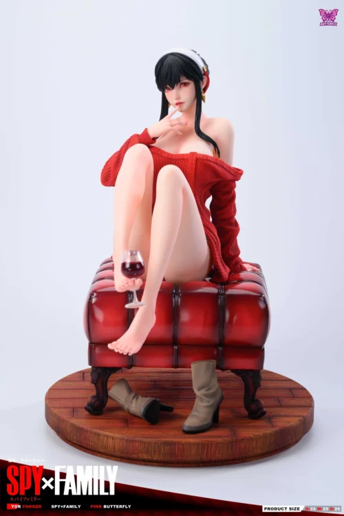 1/4 Scale Yor Forger - SPY X FAMILY Resin Statue - Pink Butterfly Studio