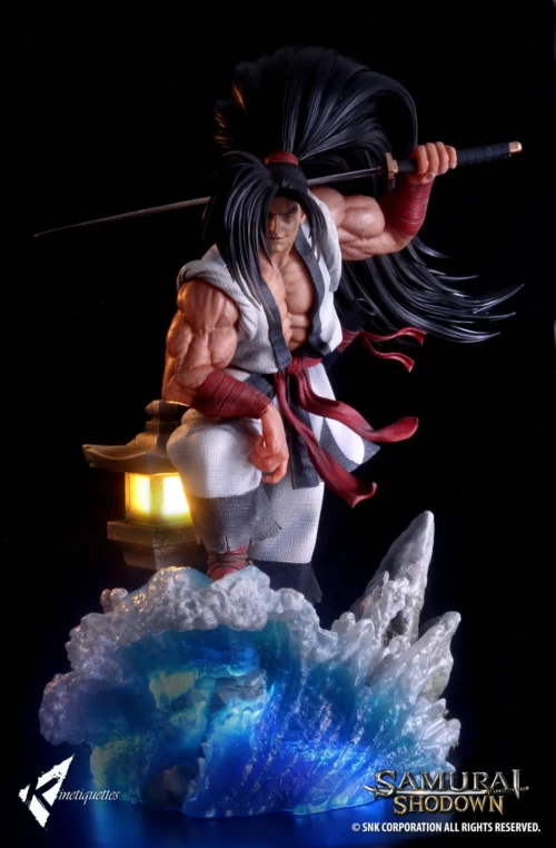 1/4 Scale Licensed Haohmaru with LED - Samurai Shodown/ Samurai Spirits Mobile Resin Statue - Kinetiquettes