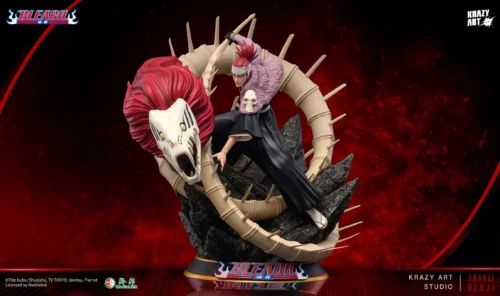 1/6 Scale Licensed Renji Abarai - Bleach Resin Statue - Krazy Art Studios