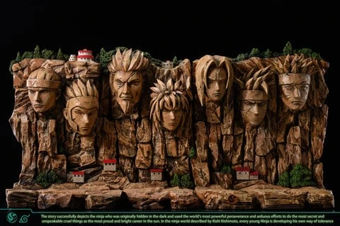WCF Scale Hokage Rock - Naruto Resin Statue - ST Studios