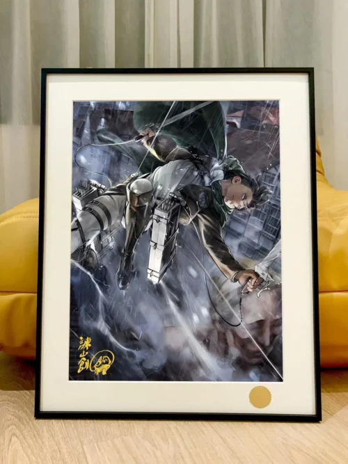 Levi Ackerman Decorative Painting - Attack on Titan - Xingkong Studio