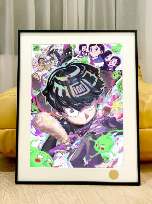 Group Photo Decorative Painting - Mob Psycho 100 - Xingkong Studio