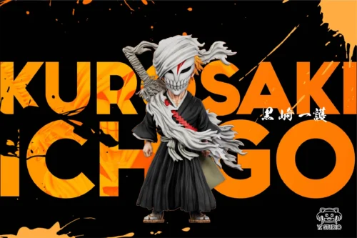 The Life of Ichigo Kurosaki 017 Hollow-Masked Ichigo - Bleach Statue - YZ Studios
