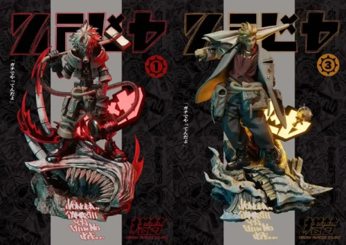 Rudo Surebrec & Enjin with LED - Gachiakuta Resin Statue - Dream Hunter Studio