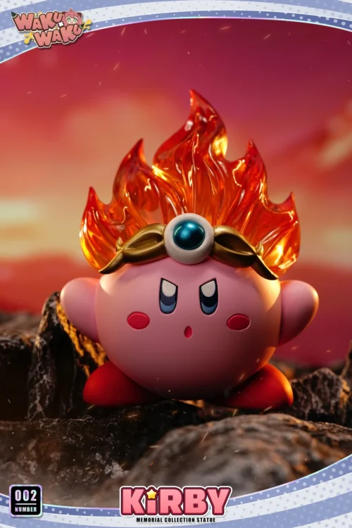 Flame Kirby - Kirby Resin Statue - WakuWaku Studio