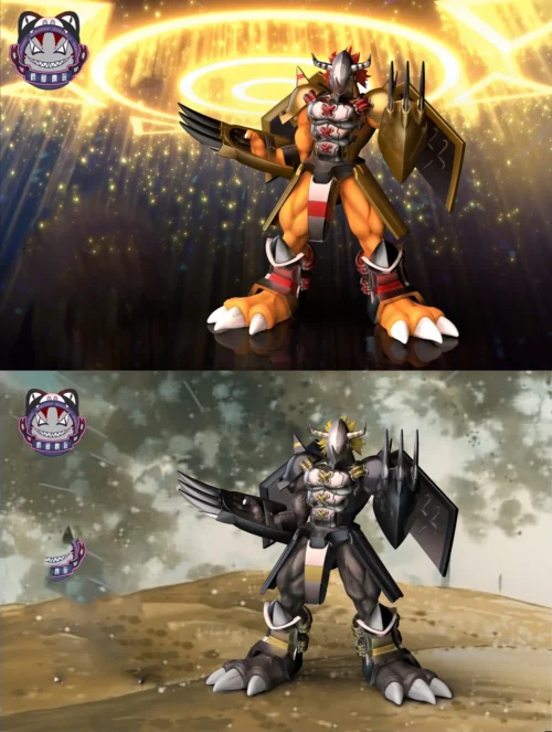 Small & Big Scale WarGreymon - Digimon Resin Statue - QiaoWuMoWan Studio