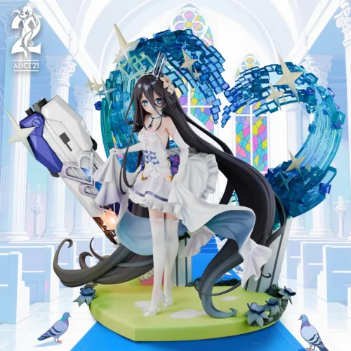 1/6 Scale Wedding Dress Ver. Tendou Alice - Blue Archive Resin Statue - Alice21 Studio