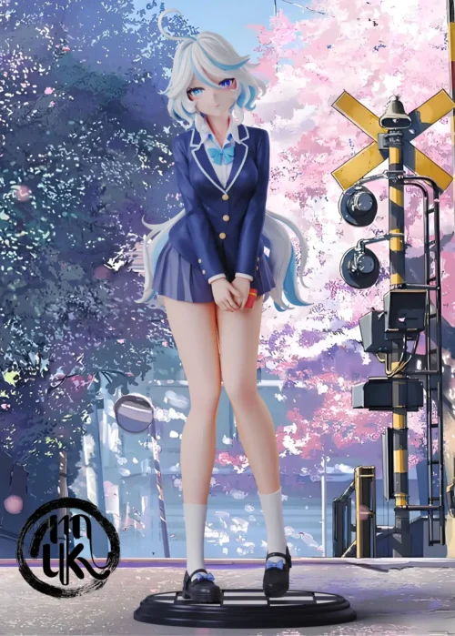 1/6 Scale JK Uniform Ver. Furina - Genshin Impact Statue - MoKu Studio