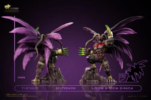 Rage Mode Belphemon - Digimon Resin Statue - T1 Studios