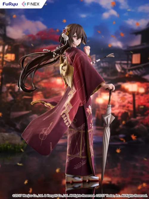 1/4 Scale Japanese Doll Style Beauty in Indigo Ver. IJN Mikasa - Azur Lane Official Statue - F:NEX