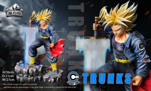 Greatsword Trunks with LED - Dragon Ball Resin Statue - BaoLiXiong Studio