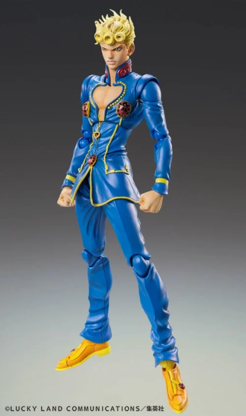 Second Edition Movable Giorno Giovanna - JoJo's Bizarre Adventure: Golden Wind Official Statue - Medicos
