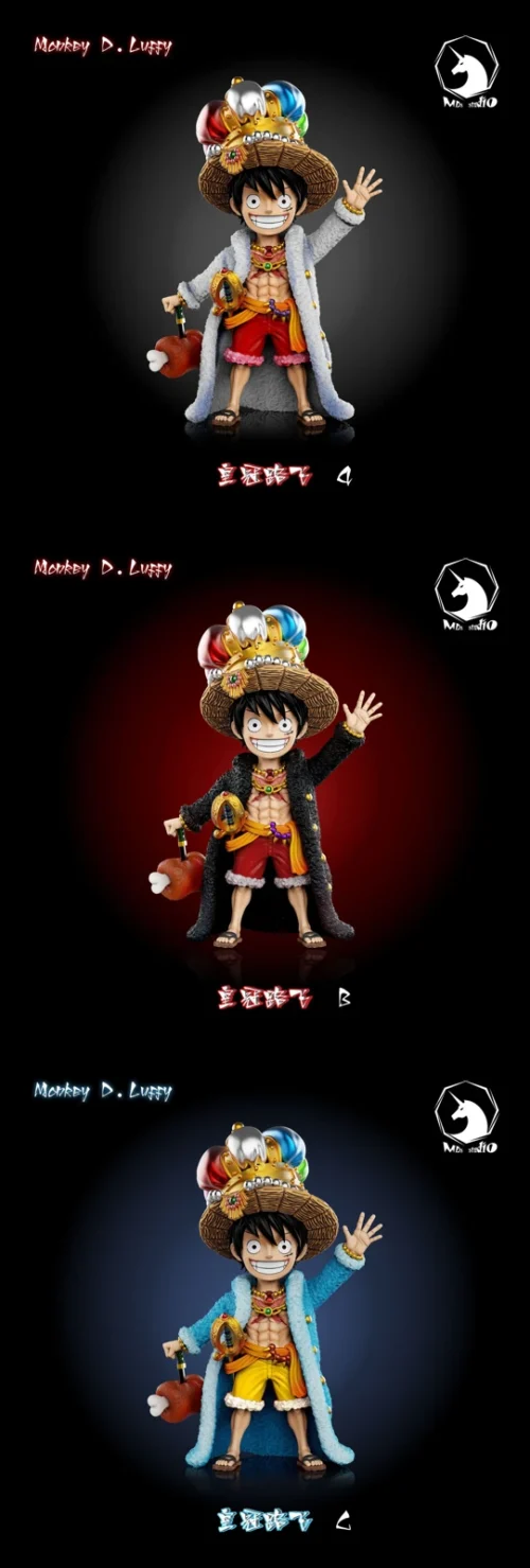 WCF Scale Crown Ver. Monkey D. Luffy - ONE PIECE Resin Statue - MDS Studio